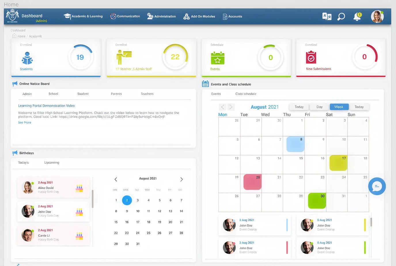 Legacy LMS interface